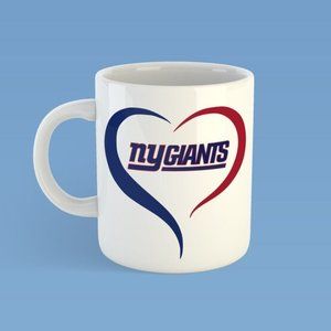 NFL Heart Favorite NFL Football Team Sport Mug of Your Favorite Team